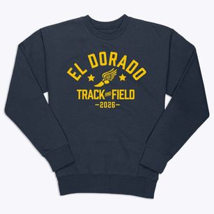 El Dorado Elementary School Track and Field Premium Crewneck Sweatshirt
