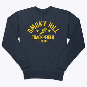 Smoky Hill High School Track and Field Premium Crewneck Sweatshirt