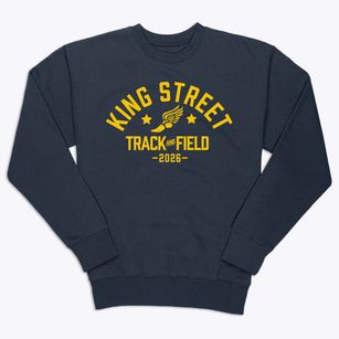 King Street Intermediate School Track and Field Premium Crewneck Sweatshirt