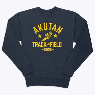 Akutan School Track and Field Premium Crewneck Sweatshirt