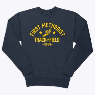 First Methodist School Incorporated Track and Field Premium Crewneck Sweatshirt