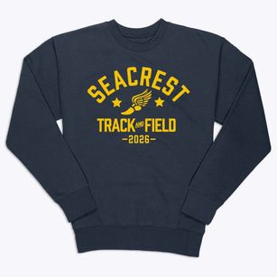 Seacrest Country Day School Track and Field Premium Crewneck Sweatshirt
