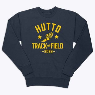 Hutto Middle School Track and Field Premium Crewneck Sweatshirt