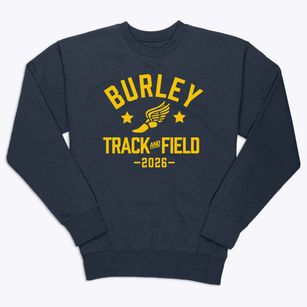 Burley High School Track and Field Premium Crewneck Sweatshirt