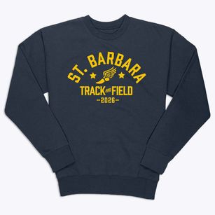 Saint Barbara School Track and Field Premium Crewneck Sweatshirt