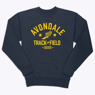 Avondale Elementary School Track and Field Premium Crewneck Sweatshirt