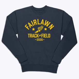 Fairlawn Elementary School Track and Field Premium Crewneck Sweatshirt