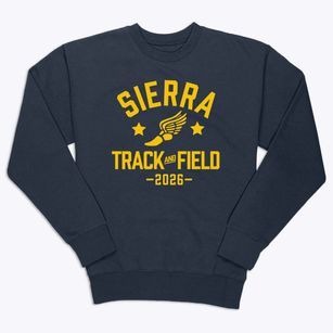 Sierra Middle School Track and Field Premium Crewneck Sweatshirt