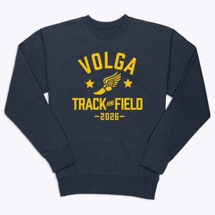Volga Middle School Track and Field Premium Crewneck Sweatshirt