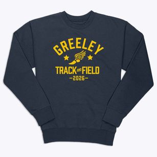 Greeley Elementary School Track and Field Premium Crewneck Sweatshirt