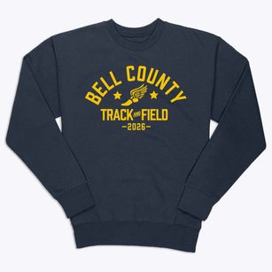 Bell County Area Technology Center Track and Field Premium Crewneck Sweatshirt