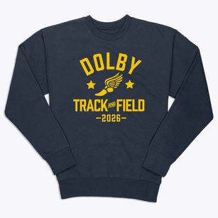 Dolby Elementary School Track and Field Premium Crewneck Sweatshirt