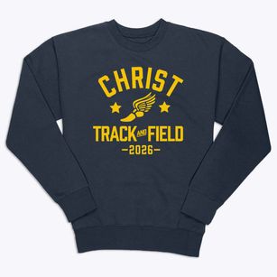 Christ Lutheran School Track and Field Premium Crewneck Sweatshirt