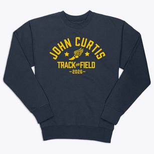 John Curtis Christian School Track and Field Premium Crewneck Sweatshirt