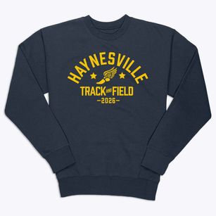Haynesville Elementary School Track and Field Premium Crewneck Sweatshirt
