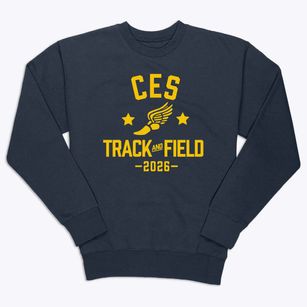 Christ Episcopal School Track and Field Premium Crewneck Sweatshirt