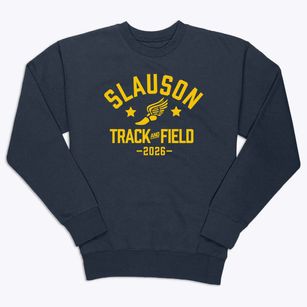 Slauson Middle School Track and Field Premium Crewneck Sweatshirt
