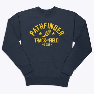 Pathfinder Elementary School Track and Field Premium Crewneck Sweatshirt