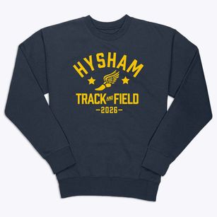Hysham School Track and Field Premium Crewneck Sweatshirt