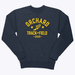 Orchard School Track and Field Premium Crewneck Sweatshirt