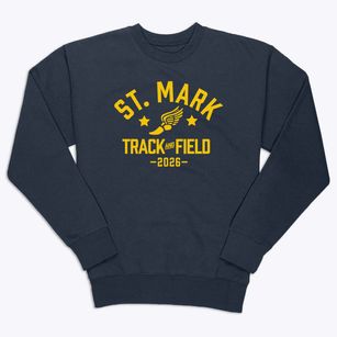 Saint Mark The Evangelist School Track and Field Premium Crewneck Sweatshirt