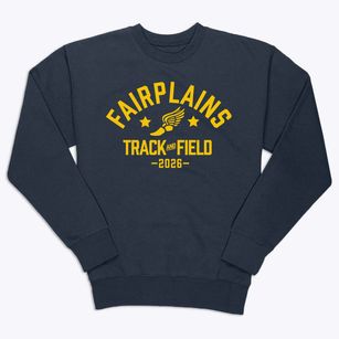 Fairplains Elementary School Track and Field Premium Crewneck Sweatshirt