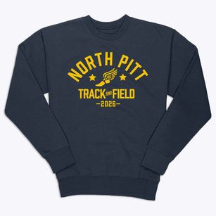 North Pitt High School Track and Field Premium Crewneck Sweatshirt
