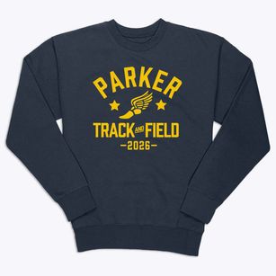 Parker Middle School Track and Field Premium Crewneck Sweatshirt