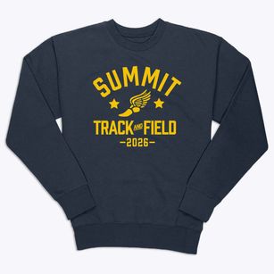 Summit School Track and Field Premium Crewneck Sweatshirt