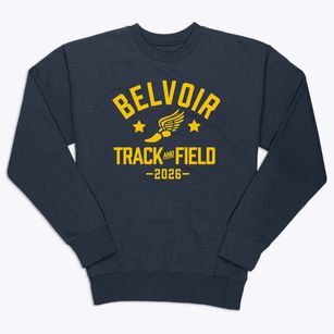 Belvoir Elementary School Track and Field Premium Crewneck Sweatshirt