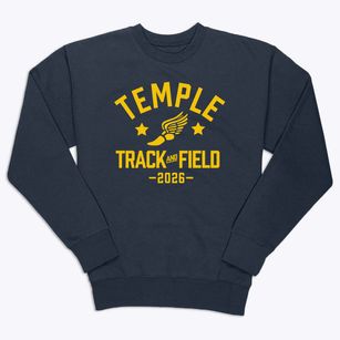 Temple Baptist School Track and Field Premium Crewneck Sweatshirt