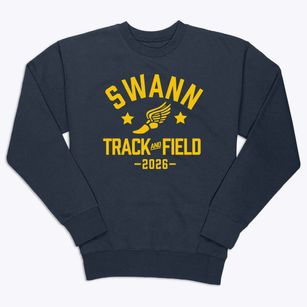 Swann Middle School Track and Field Premium Crewneck Sweatshirt