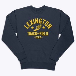 Lexington High School Track and Field Premium Crewneck Sweatshirt
