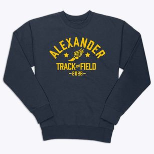 Alexander Graham Bell School Track and Field Premium Crewneck Sweatshirt