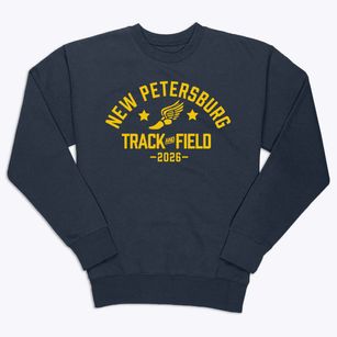 New Petersburg Elementary School Track and Field Premium Crewneck Sweatshirt