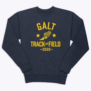 Galt Christian School Track and Field Premium Crewneck Sweatshirt