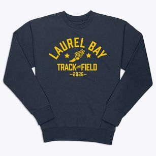Laurel Bay School Track and Field Premium Crewneck Sweatshirt