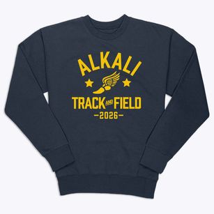 Alkali Elementary School Track and Field Premium Crewneck Sweatshirt