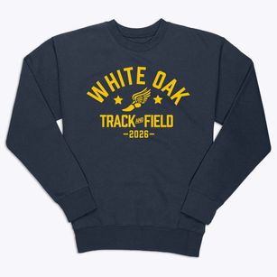 White Oak Elementary School Track and Field Premium Crewneck Sweatshirt