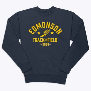 Edmonson Elementary School Track and Field Premium Crewneck Sweatshirt