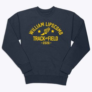 William Lipscomb Elementary School Track and Field Premium Crewneck Sweatshirt