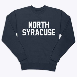 North Syracuse New York Classic Block Premium Crewneck Sweatshirt