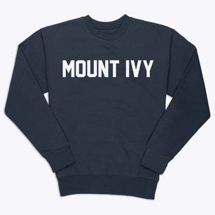 Mount Ivy New York Classic Block Premium Crewneck Sweatshirt