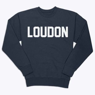 Loudon New Hampshire Classic Block Premium Crewneck Sweatshirt