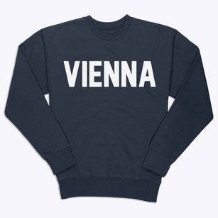 Vienna New York Classic Block Premium Crewneck Sweatshirt