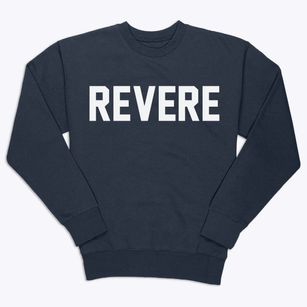 Revere Massachusetts Classic Block Premium Crewneck Sweatshirt