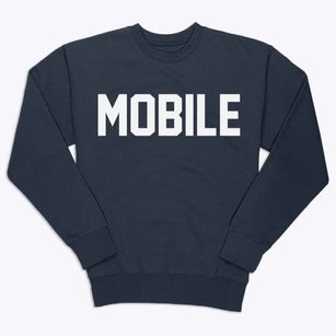 Mobile Alabama Classic Block Premium Crewneck Sweatshirt