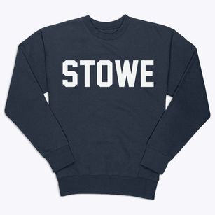 Stowe Vermont Classic Block Premium Crewneck Sweatshirt