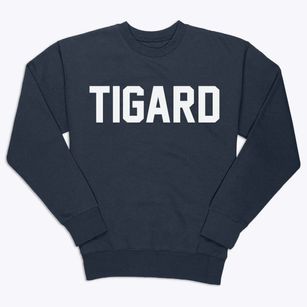 Tigard Oregon Classic Block Premium Crewneck Sweatshirt