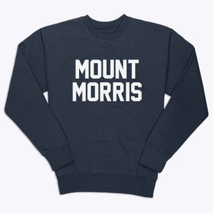 Mount Morris New York Classic Block Premium Crewneck Sweatshirt